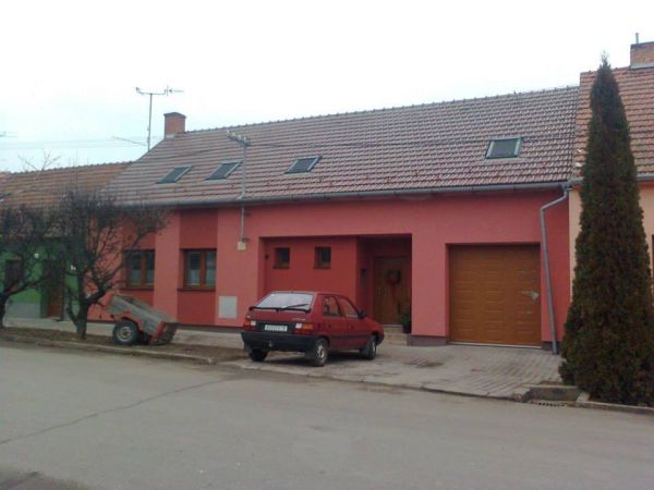 Fasáda rodinného domu, Podivín